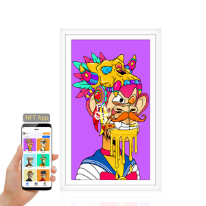 Wholesale Nft <b>Digital</b> Display 32inch <b>Wall</b> Mounted Wifi <b>Digital</b> Photo Frame Art Frame - Product Image 6