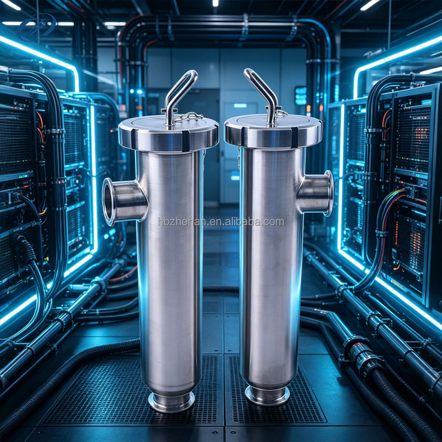 New HUANZHENG CDU Filter Angle Type Y Type Strainer SS316L Liquid Cooling System Industrial Use AI Data Center Google Approval