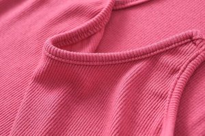 Blusa sin Mangas con Tirantes Invisibles Transparentes de Verano GX02315, Blusa Ajustada con Cuello Cuadrado Único para Mujer - Product Image 6