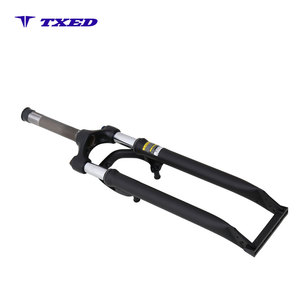 Horquilla de Suspensión Ligera de Aluminio para <span class=keywords><strong>Bicicleta</strong></span> <span class=keywords><strong>BMX</strong></span>, con Bloqueo Mecánico, Diseño Roscado, Rodamiento Suave, 26 Pulgadas, 50MM de Recorrido - Product Image 5