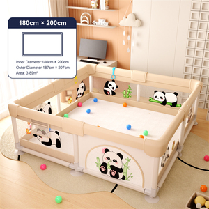 Corralito Portátil Grande, Suave y Transpirable de Malla <span class=keywords><strong>para</strong></span> Bebés y Niños Pequeños - Product Image 1