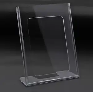 Kejea L hình <span class=keywords><strong>acrylic</strong></span> đơn chủ đứng rõ ràng đơn chủ đứng nghiêng hiển thị - Product Image 5