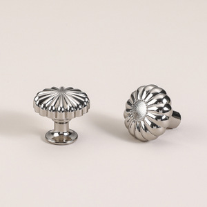 Zinc Alloy Cabinet <b>Knobs</b> T-Shaped Modern Style Durable Eco-Friendly Kitchen Furniture Handles Silver Finish Easy Installation - Product Image 5