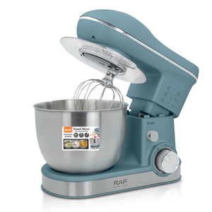 Batteur sur socle RAF R.6616 pour la maison, mélangeur électrique pour gâteaux, pain et pâtes, appareil de cuisine domestique, mixeur alimentaire - Product Image 1