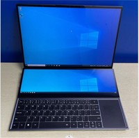 Ordinateur portable à double écran OEM 16+14 pouces, écran tactile, meilleur achat, ordinateurs portables Core I7 en vente