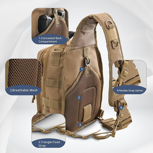 Tan 10 <span class=keywords><strong>l</strong></span> hombres mujeres frente llevar Hunter Cross body molle Honda bolsa para hombres al aire libre caza montaña - Product Image 6