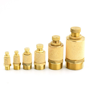 ตัวเก็บเสียงแบบปรับได้ Jinen Throttling Silencer BESL 01 02 03 04 ทำจากทองเหลือง สำหรับลดเสียงท่อไอเสีย - Product Image 3