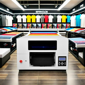 2025 全自动 A3 直接到纸喷墨打印机 LK-TS1 XP600 打印头-UV 墨水 T 恤印花机 高分辨率 1 年 - Product Image 2