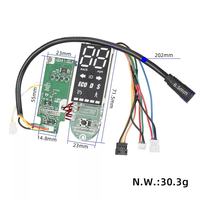 Vente en gros de haute qualité Ninebot F2 F2plus F2pro Scooter électrique Panneau d'affichage de remplacement en plastique pour tableau de bord