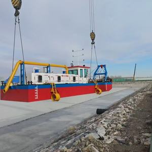 बिक्री के लिए नदियों और झीलों में 14 मीटर ड्रेजिंग गहराई के साथ अनुकूलित 20 इंच चूसने ड्रेजर नाव - Product Image 6