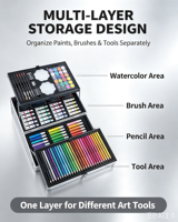 Coffret de peinture pour enfants en aluminium