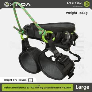 Xinda confortable Nylon extérieur arbre <span class=keywords><strong>escalade</strong></span> demi-corps taille Protection assurance ceinture jardin travail formation Protection contre les chutes - Product Image 3