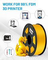 CoLiDo luar negeri gudang langsung PETG filamen untuk 3D printer kekuatan tinggi 1.75mm Petg jelas filamen warna emas