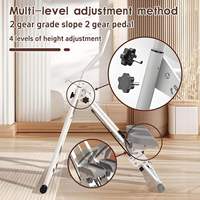 La dernière machine d'escalade verticale pliable pour exercices aérobiques avec distance d'escalade étendue, simulateur d'escalier
