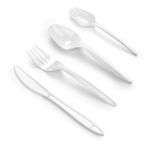 Nhiệm vụ nặng nề 2.5g PP nhựa muỗng đồ dùng dao kéo đặt nhựa nhựa muỗng nĩa và dao cá nhân thiết lập dao kéo - Product Image 5