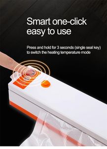 Máquina de Envasado al Vacío Doméstica de 220V, Selladora de Alimentos de Plástico para Almacenamiento en la Cocina, Incluye 10 Bolsas Gratis - Product Image 5