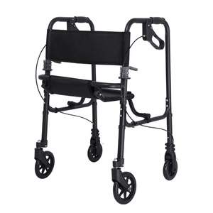 Andador con freno y plegado con un solo botón para apoyo a la movilidad de personas mayores - Product Image 1