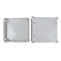Boîtier de jonction étanche IP54 en ABS 130x190x190mm, boîtier pour instruments électroniques, boîtier de distribution électrique extérieur