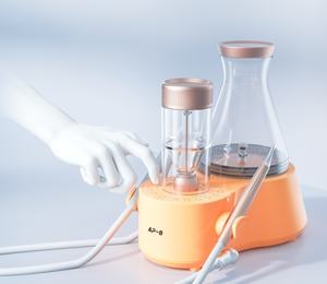 Ablatore Dentale e Lucidatore ad Aria Portatile 2 in 1 con Funzione Spray ad Acqua Macchina per la Pulizia dei Denti per l'Igiene Orale in Clinica - Product Image 2