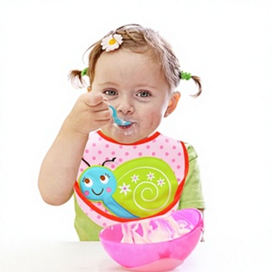 Bavoir/bandana/bavoir d'alimentation/linge anti-bavure en coton pour bébé SOZZY, motif dessin animé, design tridimensionnel, style col anti-déversement - Product Image 1