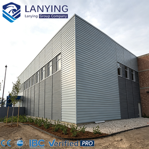 Entrepôt préfabriqué en structure métallique Lanying de 1000 mètres carrés pour usine alimentaire - Product Image 1