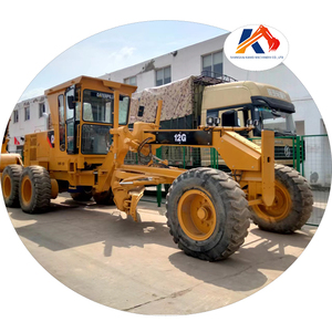 Buena Excavadora Usada de 12g para Maquinaria de Construcción, Motoniveladora Usada Caterpillar 12G con Ruedas, Modelos 14g 16g 140g - Product Image 1