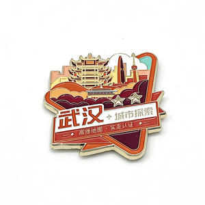 Imanes Decorativos para Refrigerador con Diseño de Fénix al Estilo de la Ópera China, Hechos a Mano en Metal Duradero, con Acabado Pintado, Recuerdos Culturales Tradicionales - Product Image 2