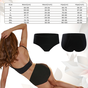 Braguitas Menstruales Impermeables de Algodón Acanalado de 4 Capas para Mujer, Ropa Interior a Prueba de Fugas para Flujo Abundante, Incontinencia, Venta al por Mayor - Product Image 5
