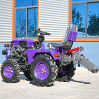 Traktor Roda Mini untuk Kebun dan Pertanian dengan Traktor Mini Penggerak Roda Diesel Harga Diskon untuk Dijual