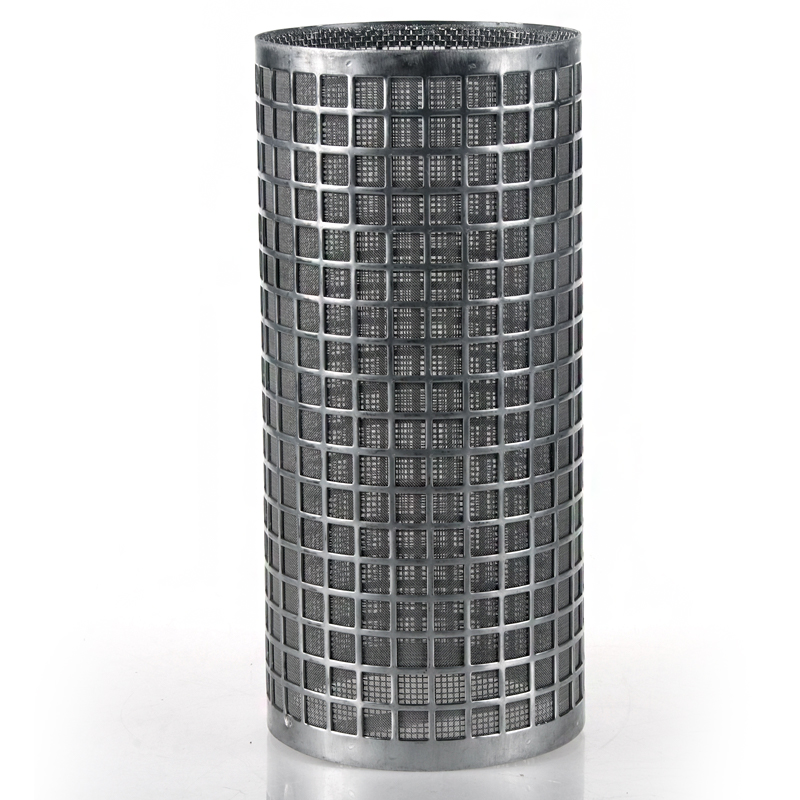 Размер под заказ, пористая трубка из нержавеющей стали для глушителя, выхлопная труба/перфорированная сетчатая фильтрующая трубка