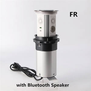 Prise de charge sans fil 3 prises + <span class=keywords><strong>2</strong></span> USB Smart AU EU IT <span class=keywords><strong>FR</strong></span> US IL UK Plug Power Strip pour barre de conception de bureau à domicile - Product Image 6