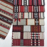 Tissu jacquard sadu personnalisé de style arabe pour meubles de canapé