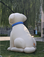 Animaux gonflables géants faits sur commande de ballon de chien de Noël de Offre Spéciale pour la publicité