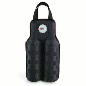 กระเป๋าใส่แก้วไวน์สีแดงกันกระแทก ทนทานต่อการสึกหรอ สำหรับเป็นของขวัญ  แบบแข็ง - Product Image 1