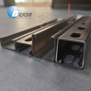 Thép không gỉ hồ sơ điện unistrut Loại C hình kênh với mùa xuân Nut với CE <span class=keywords><strong>ul</strong></span> được liệt kê - Product Image 1