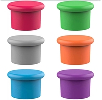Couvercle de bouteille en caoutchouc de silicone personnalisé OEM ODM Fraîcheur préservée Bouchon de bouteille de vin en silicone réutilisable pour la maison Hôtel Bar