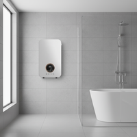 Chauffe-eau électrique instantané 9 kW à écran tactile, intelligent, Wi-Fi, économe en énergie, température réglable, pour hôtel, modèle allemand - Vente Flash