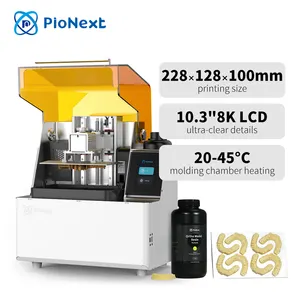 Pionext Dj89 plus resin format besar 3d printer biokompatibel resin dokter gigi 3d mesin printer