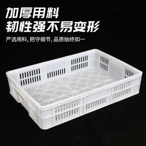 Jaula de plástico grueso apilable para transporte y manipulación de aves de corral, disponible en varios tamaños - Product Image 3
