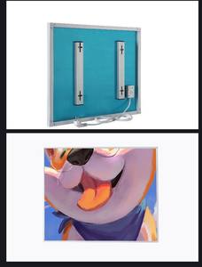 Chauffage mural avec plaque chauffante thermostatique intelligente, radiateurs électriques, chauffage infrarouge à panneaux - Product Image 6