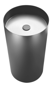 Lavandino da bagno moderno nero indipendente con elegante Design <span class=keywords><strong>angolare</strong></span> per bagni contemporanei - Product Image 4