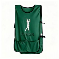 Chaleco de Golf con Logotipo Personalizado, Transpirable, de Secado Rápido, con Bolsillos, Uniforme para Actividades Grupales