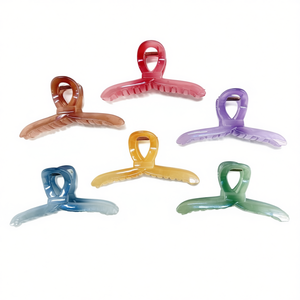 Fermaglio per capelli a nastro 13 cm, accessorio per capelli alla moda e colorato - Product Image 1