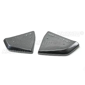 <b>For</b> Chevrolet Corvette C7 2014-2019 <b>Car</b> Rear Bumper Corner Side <b>Diffusers</b> Splitter Spoiler Fender Glossy Black Carbon Fiber Look - Product Image 5