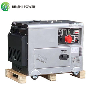 50Hz/60Hz Tốc độ thấp 1500/1800rpm 7kW xách tay máy phát điện diesel <span class=keywords><strong>7.5</strong></span> <span class=keywords><strong>KVA</strong></span> âm thanh bằng chứng yên tĩnh trở lại máy phát điện - Product Image 1