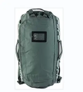 कस्टम दैनिक उपयोग बड़े हाथ से कई जेब बाहरी तह सप्ताह के लिए हरे सामान यात्रा बैग ले जाते हैं