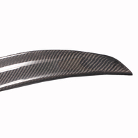 Aileron de coffre en fibre de carbone pour Tesla Model 3 Performance Style, aileron arrière thermoformé à la main