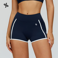 Shorts de compression respirants à séchage rapide pour femmes, taille personnalisée, vêtements de sport, shorts de yoga taille basse avec poches