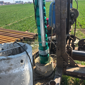 Bomba centrífuga de agua sumergible vertical de pozo profundo de gran flujo de 150m y 400m fabricada <span class=keywords><strong>en</strong></span> China - Product Image 4