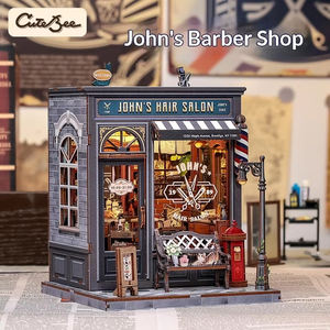 Nuevo Estilo de Juguete DIY, Rompecabezas 3D de Madera, Casa de Muñecas en Miniatura, Kit de Casa de Jardín, Manualidades Hechas a Mano, Móvil, para Niños de 8 a 13 Años - Product Image 3